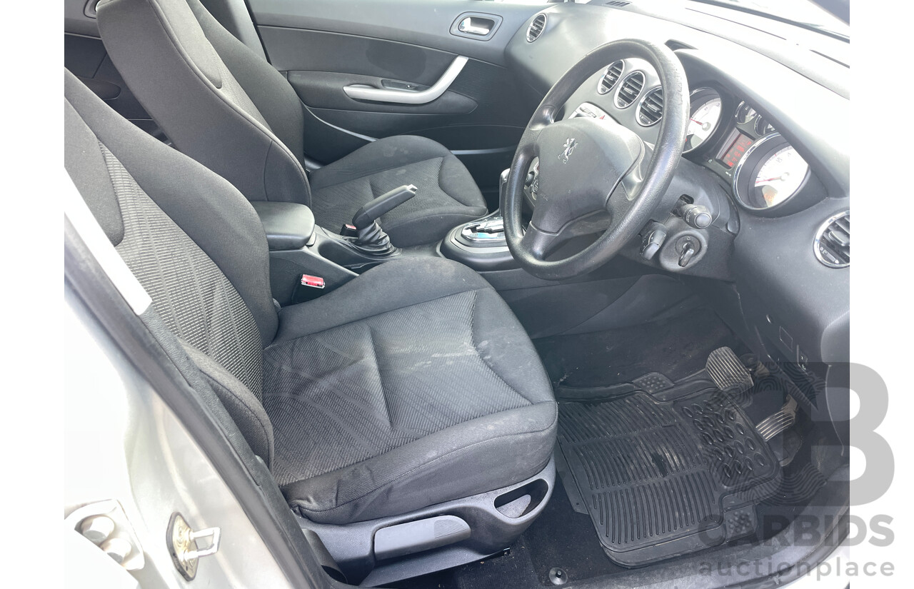 4/2009 Peugeot 308 XS  5d Hatchback Silver 1.6L