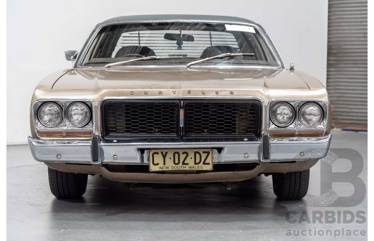3/1978 Chrysler Valiant  CM 4d Sedan Gold 265ci 6 Cylinder