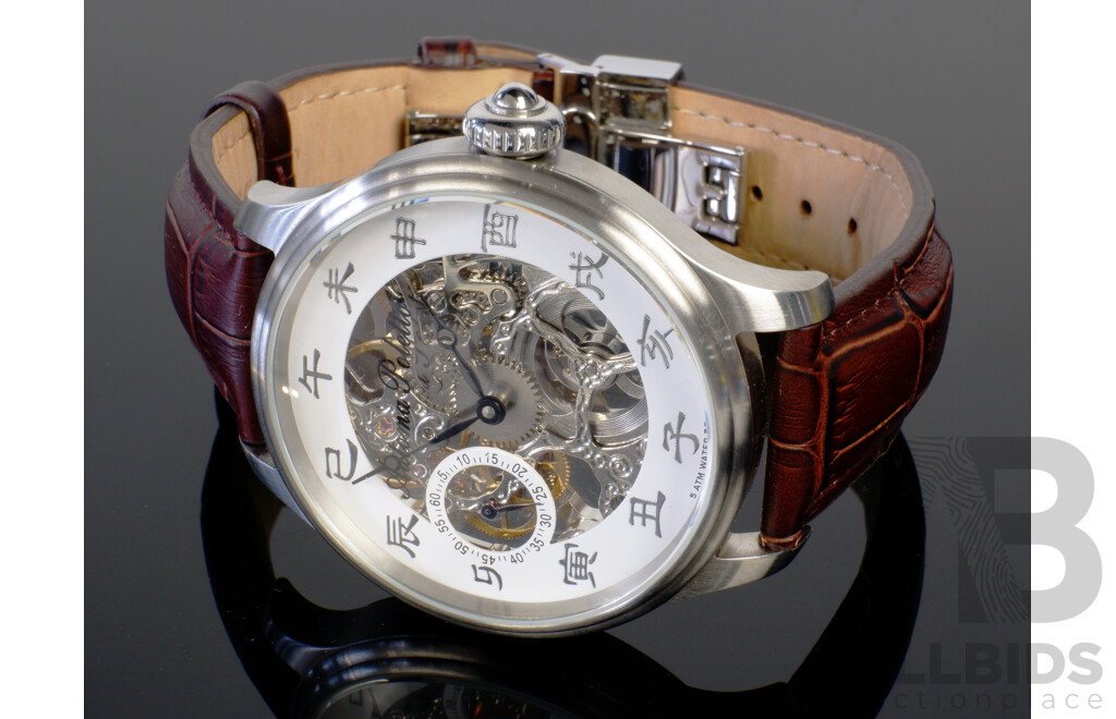 Automa Poletto - AP108-2 - Leather Band - New in Box