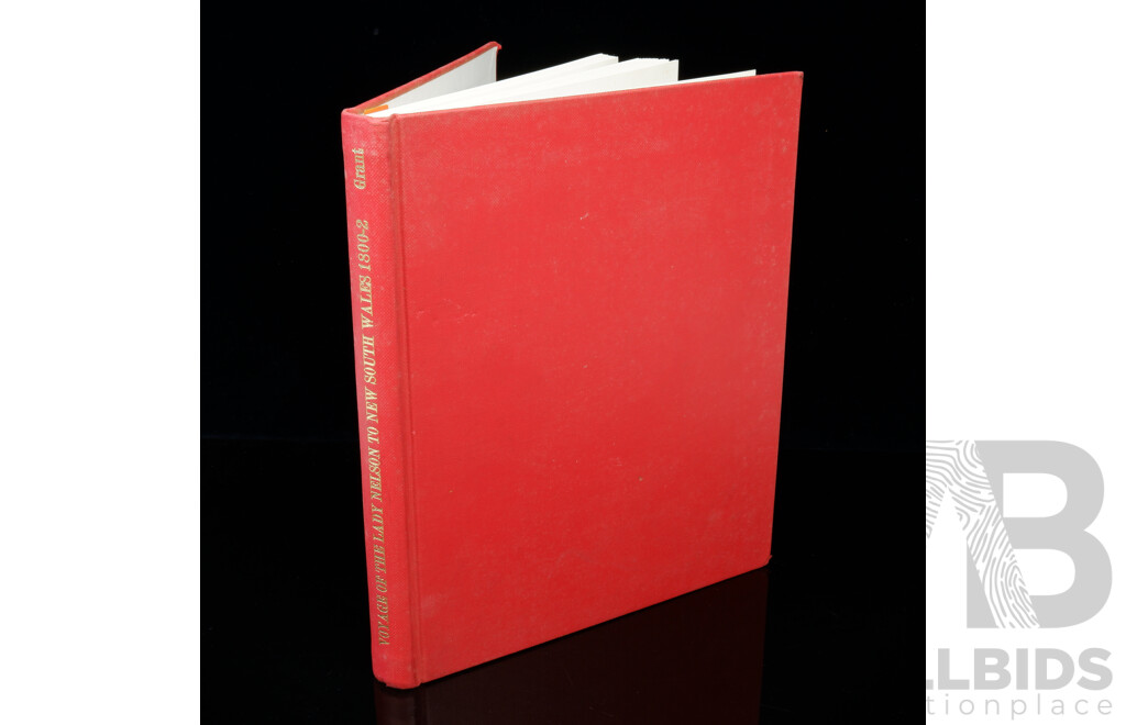 Voyage of the Lady Nelson to NSW 1800 to 1802, James Grant, Australiana Facimile Editions 28, Libraries Board of SA, 1973, Hardcover with Fold Out Ships Diagram
