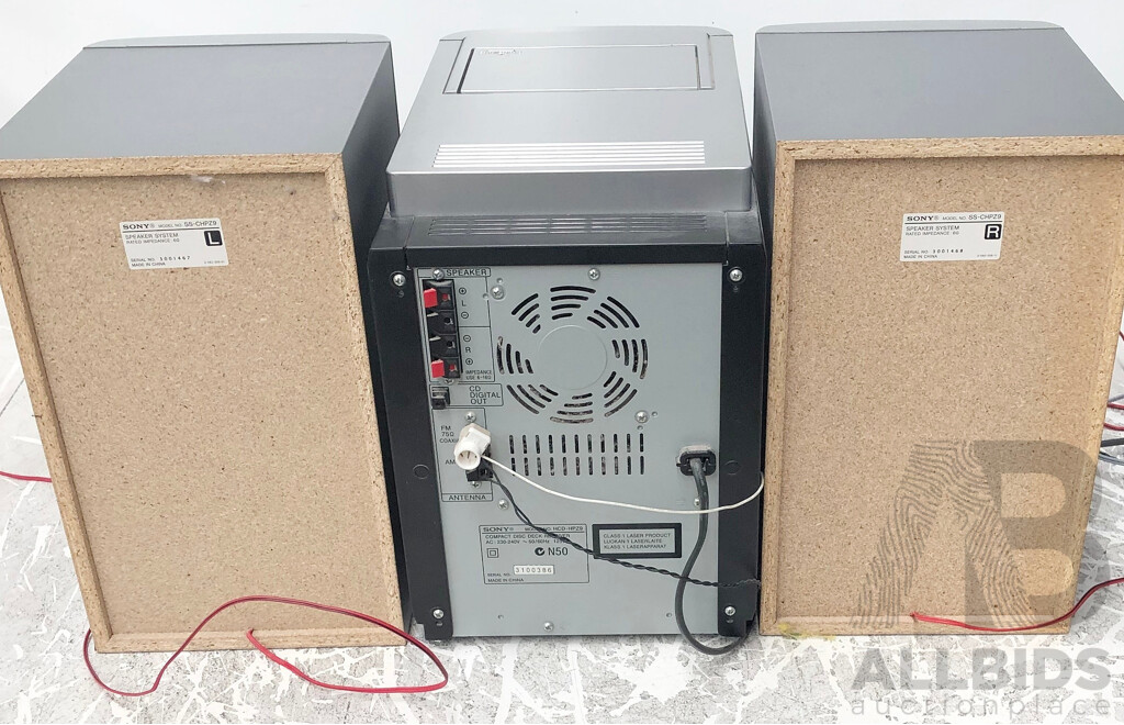 Sony (HCD-HPZ9) 5-CD/AM/FM Micro System