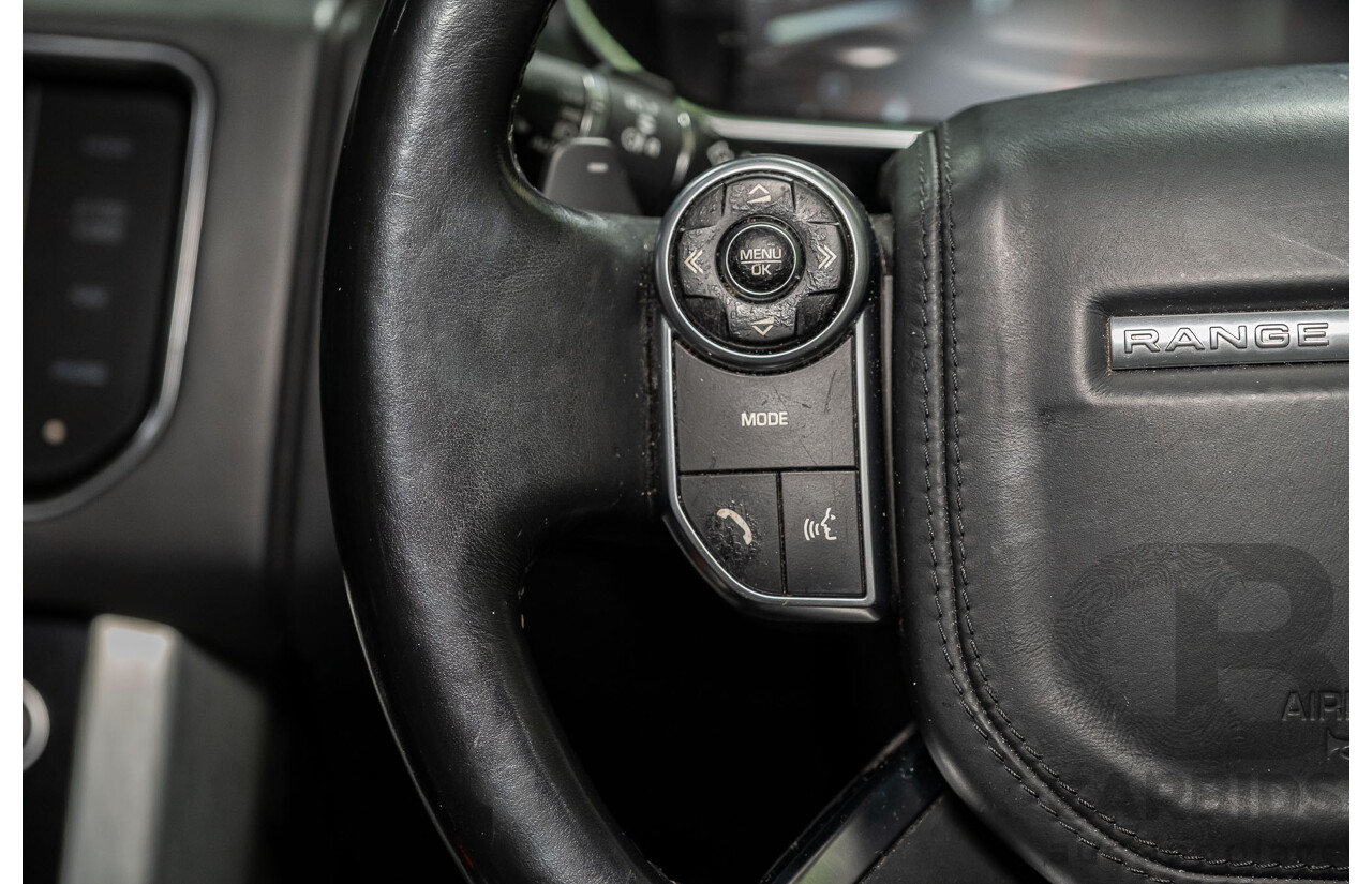 6/2014 Land Rover Range Rover Vogue TDV6 LG MY14.5 4d Wagon White 3.0L Twin Turbo Diesel