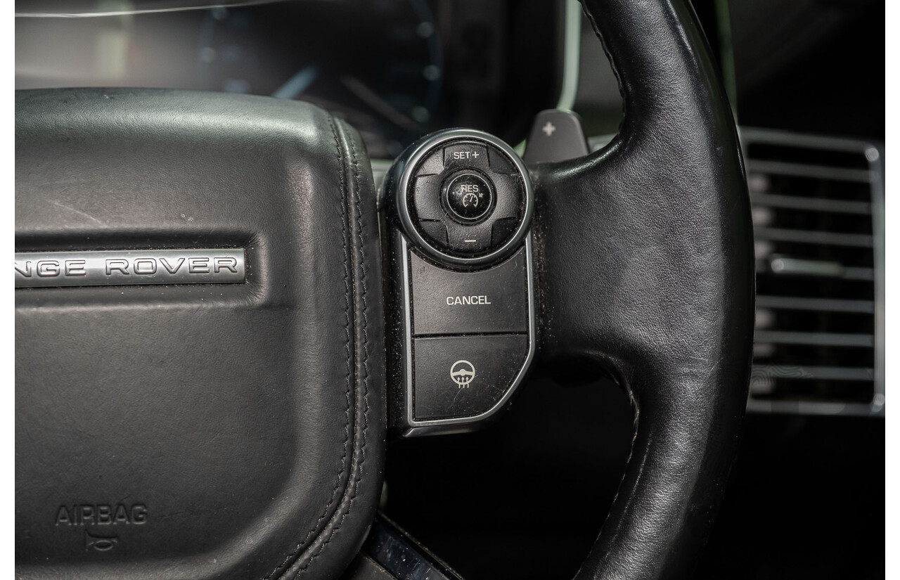 6/2014 Land Rover Range Rover Vogue TDV6 LG MY14.5 4d Wagon White 3.0L Twin Turbo Diesel