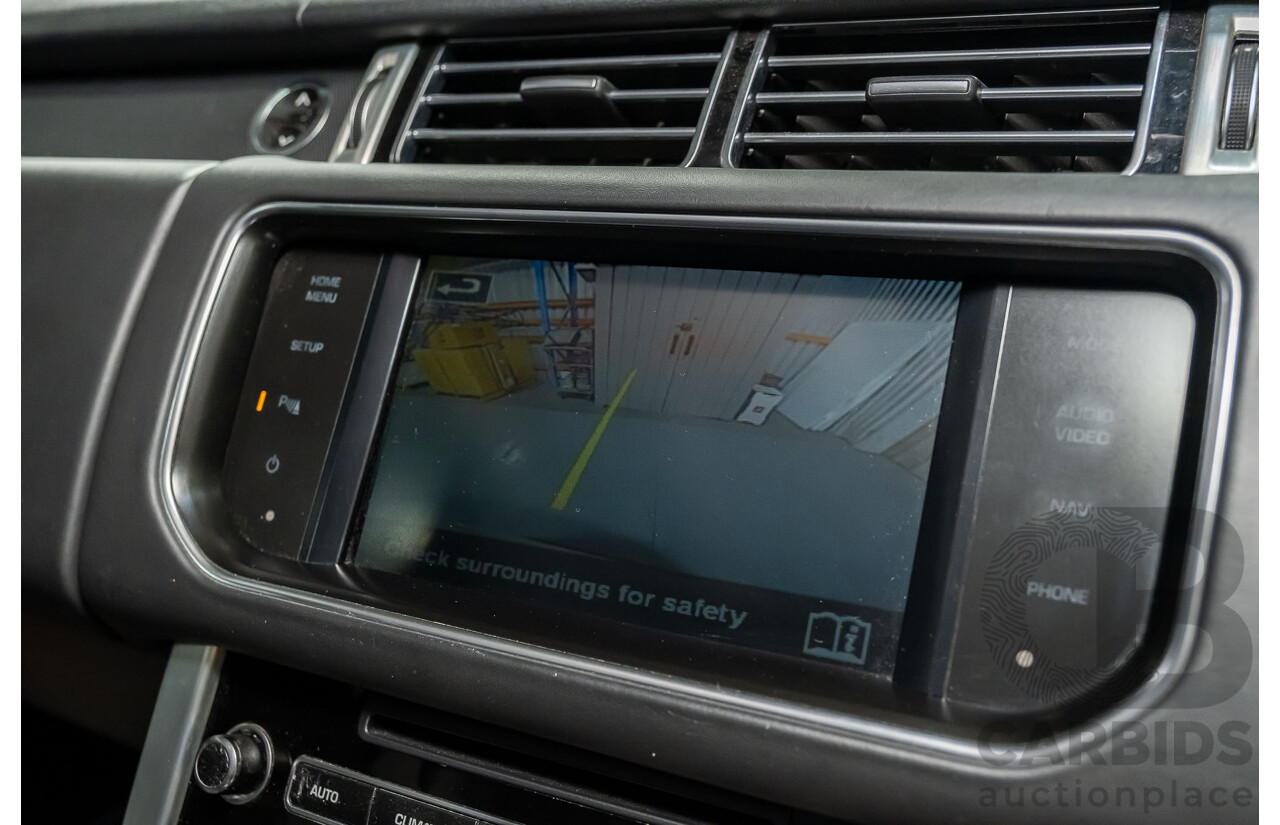 6/2014 Land Rover Range Rover Vogue TDV6 LG MY14.5 4d Wagon White 3.0L Twin Turbo Diesel