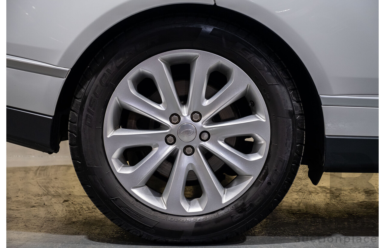 6/2014 Land Rover Range Rover Vogue TDV6 LG MY14.5 4d Wagon White 3.0L Twin Turbo Diesel