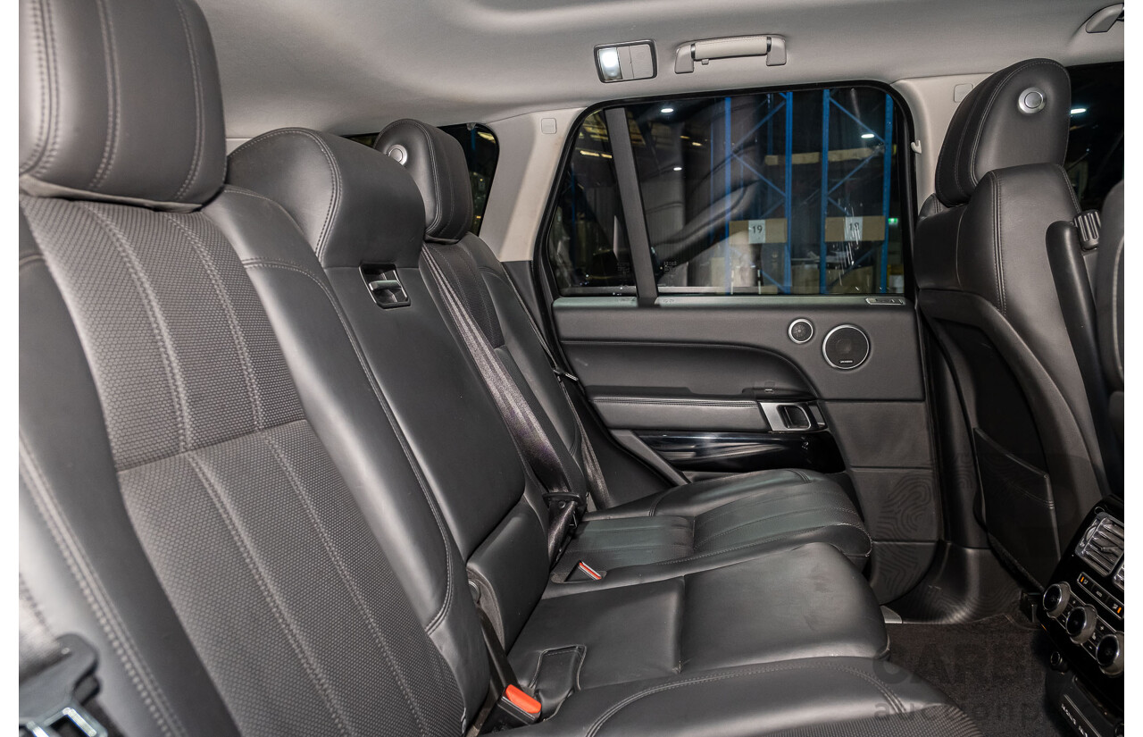 6/2014 Land Rover Range Rover Vogue TDV6 LG MY14.5 4d Wagon White 3.0L Twin Turbo Diesel