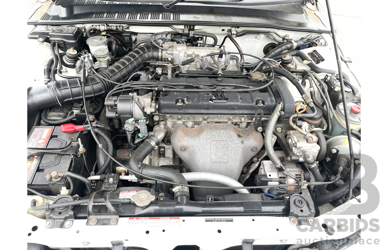 4/1993 Honda Prelude Si (4ws)  2d Coupe White 2.3L