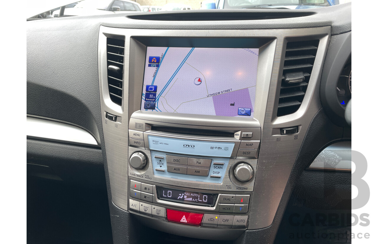 2/2012 Subaru Outback 2.0D Premium MY12 4d Wagon White 2.0L