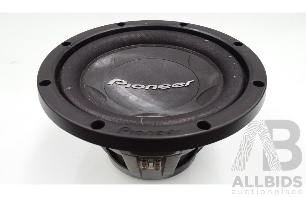 Pioneer TS-W306C 12 Inch Subwoofer Lot 1458215 ALLBIDS