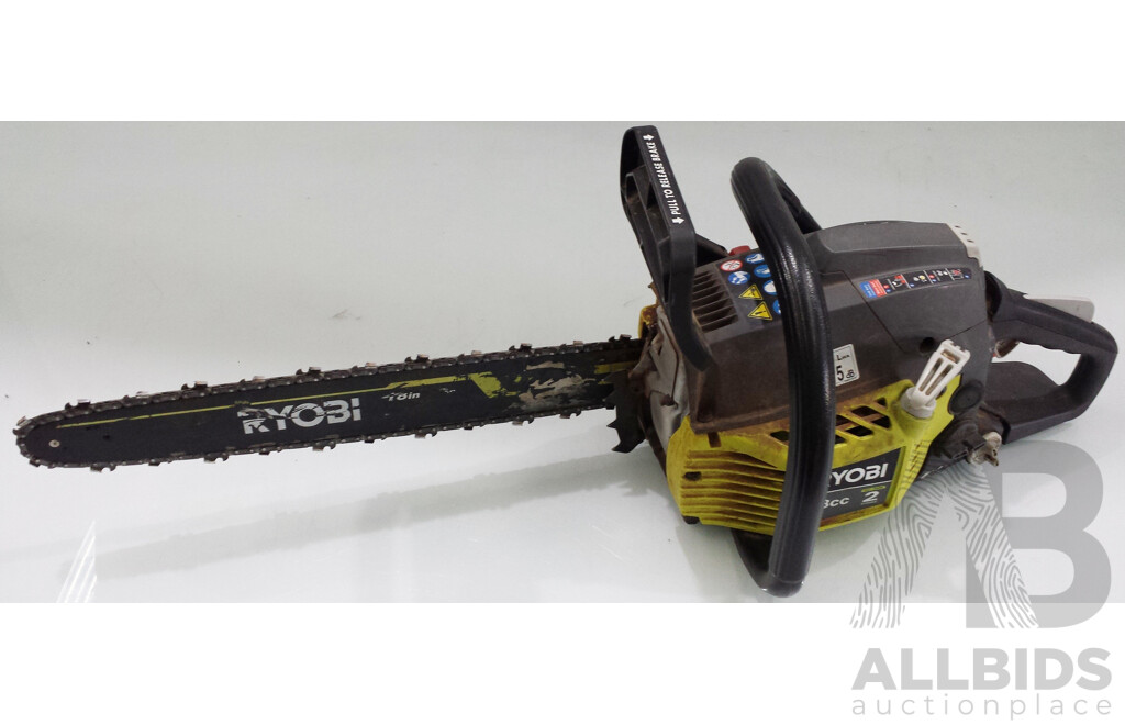 Ryobi 38cc Two Stroke Petrol Chainsaw