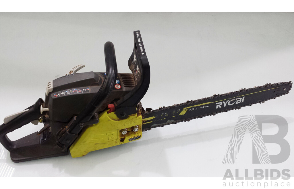 Ryobi 38cc Two Stroke Petrol Chainsaw