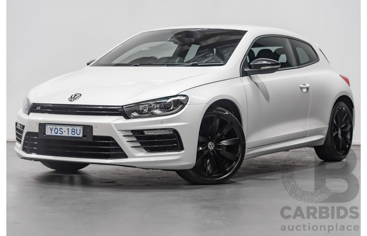 11/2016 Volkswagen Scirocco R 1S Wolfsburg Edition 94/150 3d Coupe White 2.0L Turbo