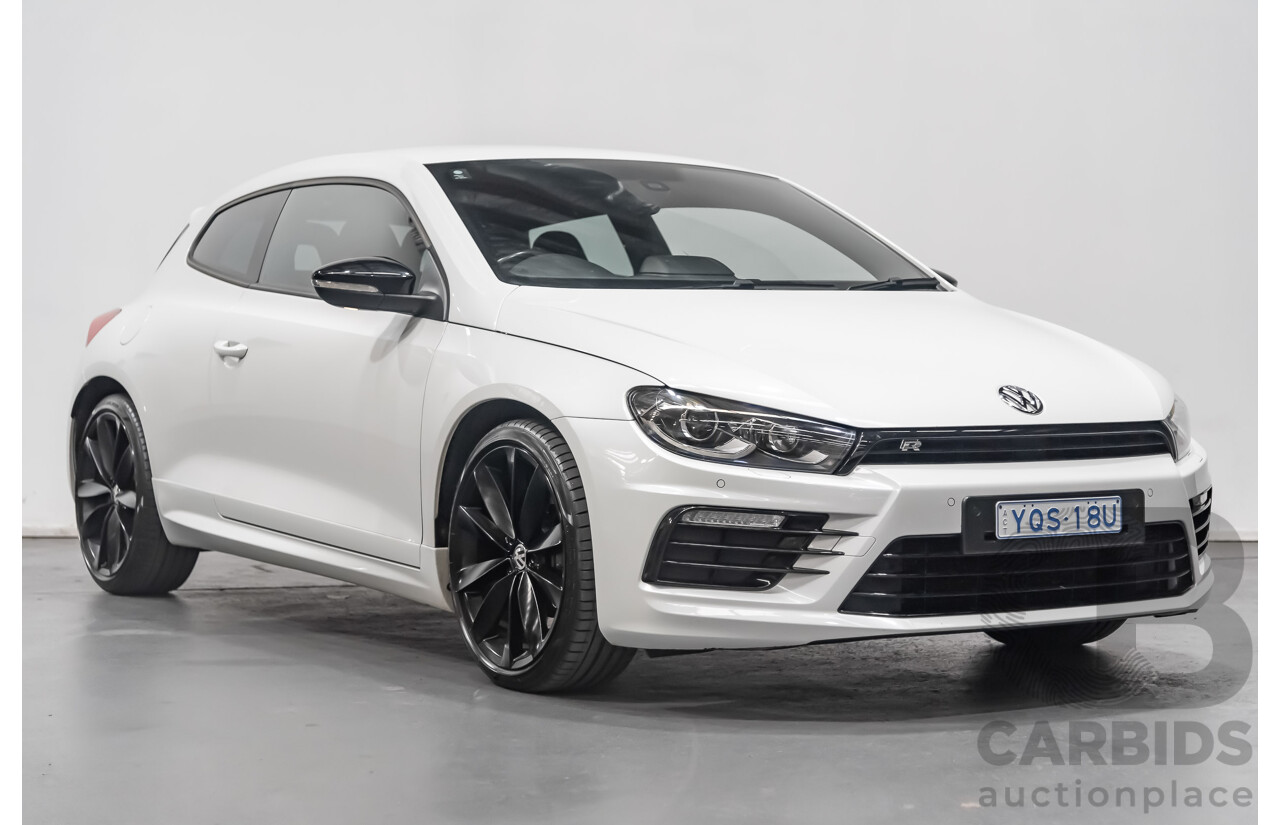 11/2016 Volkswagen Scirocco R 1S Wolfsburg Edition 94/150 3d Coupe White 2.0L Turbo
