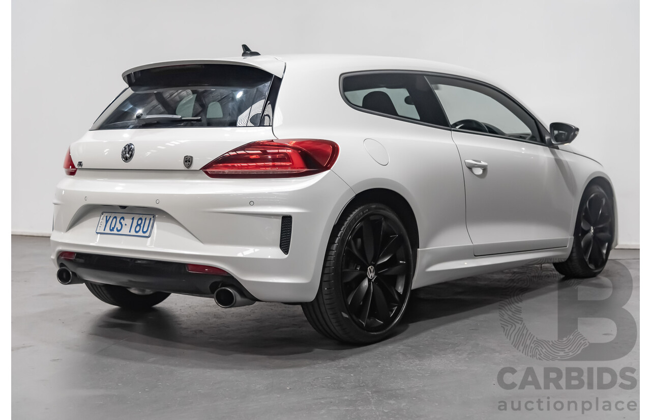 11/2016 Volkswagen Scirocco R 1S Wolfsburg Edition 94/150 3d Coupe White 2.0L Turbo