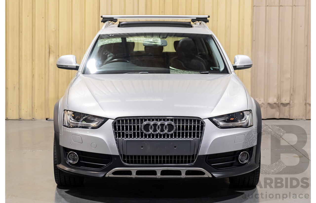 3/2014 Audi A4 Allroad Quattro (AWD) LE B8 (8K) MY14 4d Wagon Silver Turbo Diesel 2.0L