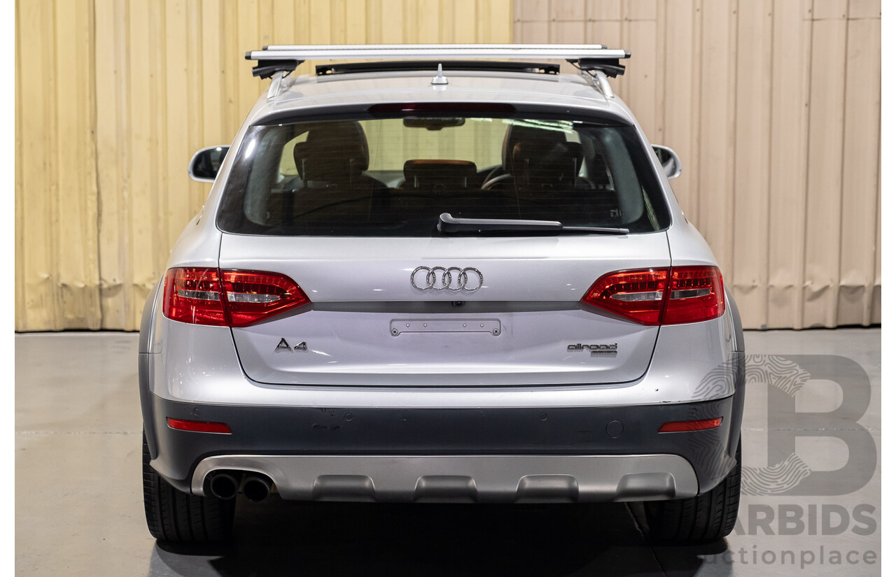 3/2014 Audi A4 Allroad Quattro (AWD) LE B8 (8K) MY14 4d Wagon Silver Turbo Diesel 2.0L
