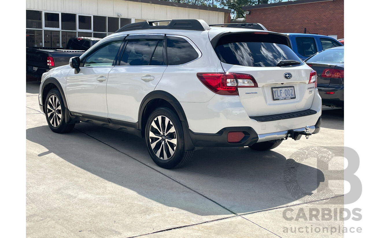 4/2016 Subaru Outback 2.0D Premium MY15 4d Wagon White 2.0L