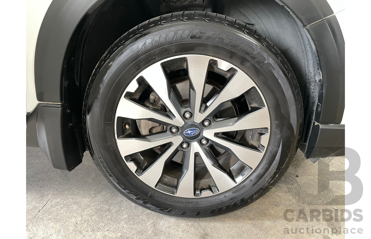 4/2016 Subaru Outback 2.0D Premium MY15 4d Wagon White 2.0L