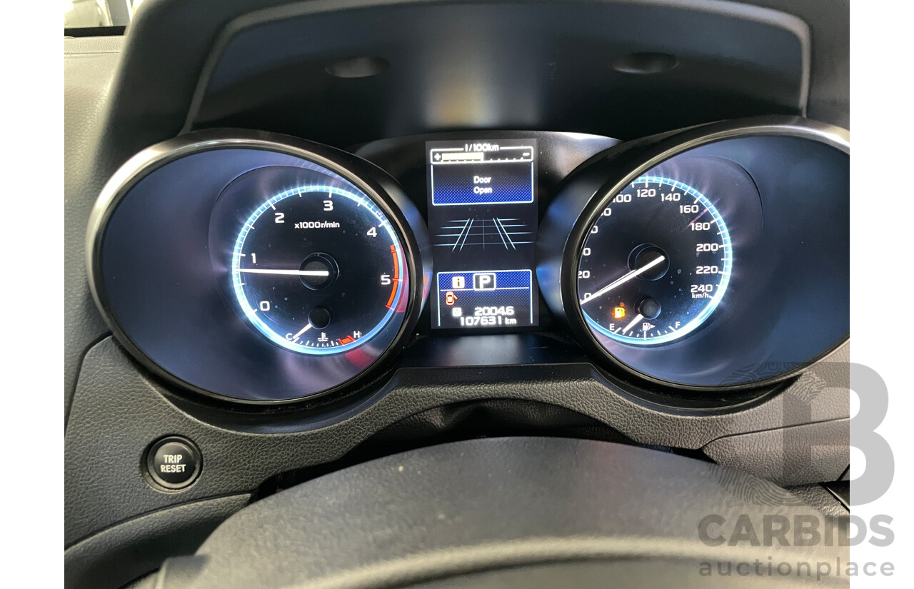 4/2016 Subaru Outback 2.0D Premium MY15 4d Wagon White 2.0L