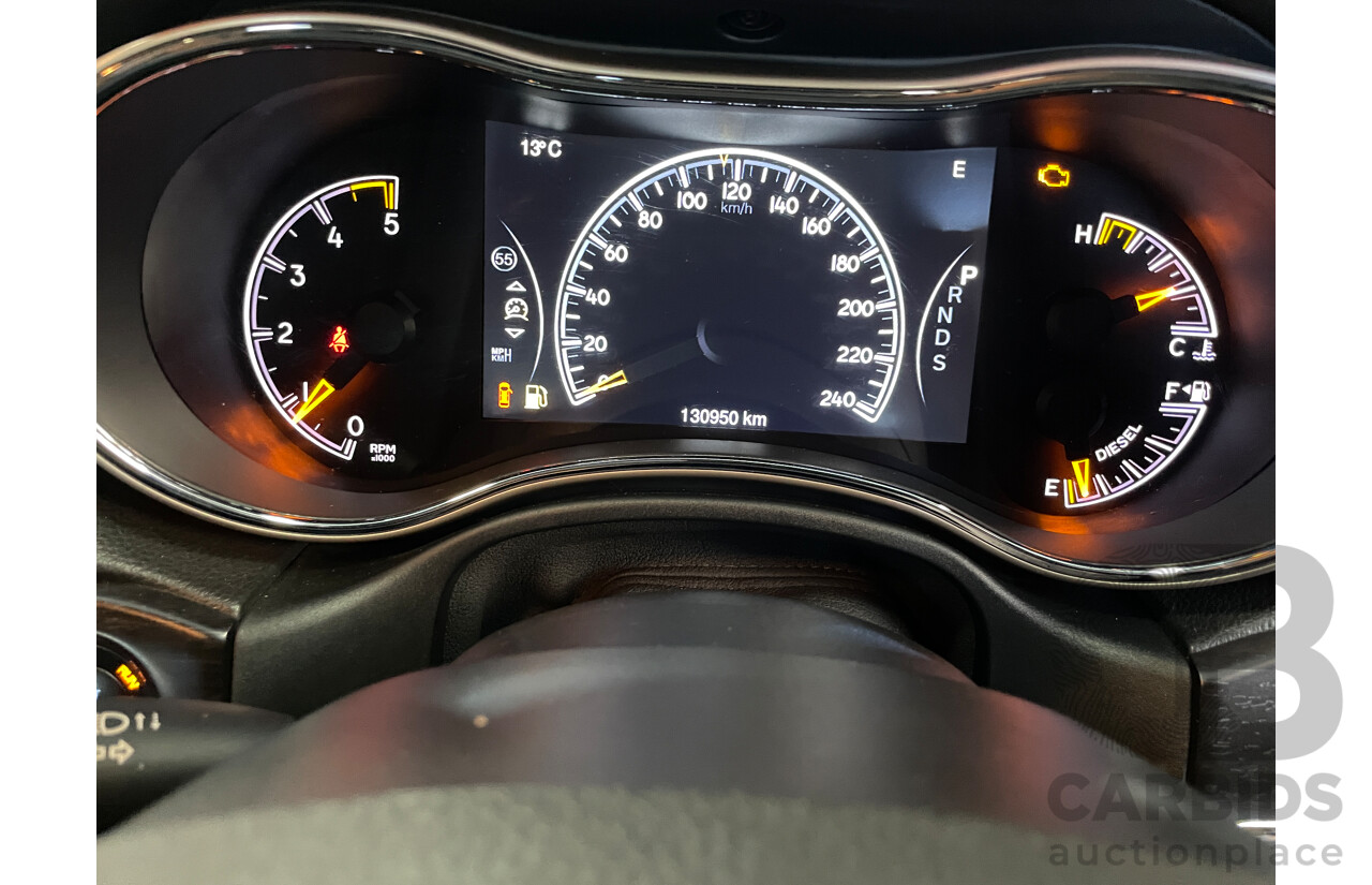 8/2014 Jeep Grand Cherokee Limited (4x4) WK MY14 4d Wagon Black 3.0L