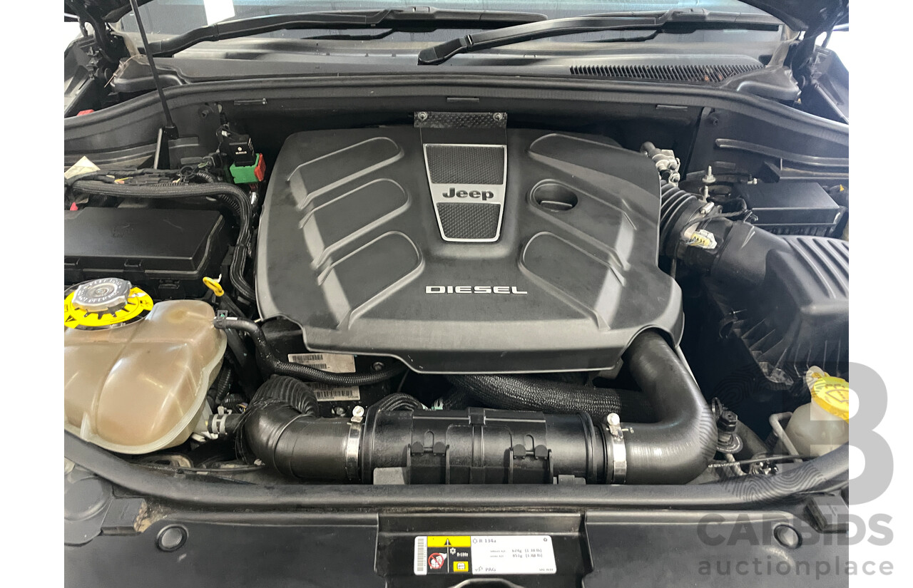 8/2014 Jeep Grand Cherokee Limited (4x4) WK MY14 4d Wagon Black 3.0L