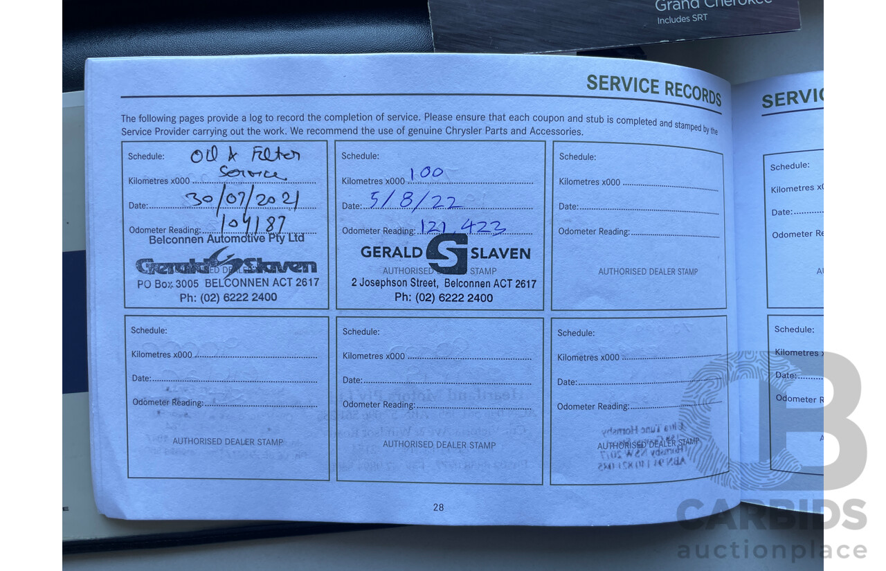 8/2014 Jeep Grand Cherokee Limited (4x4) WK MY14 4d Wagon Black 3.0L