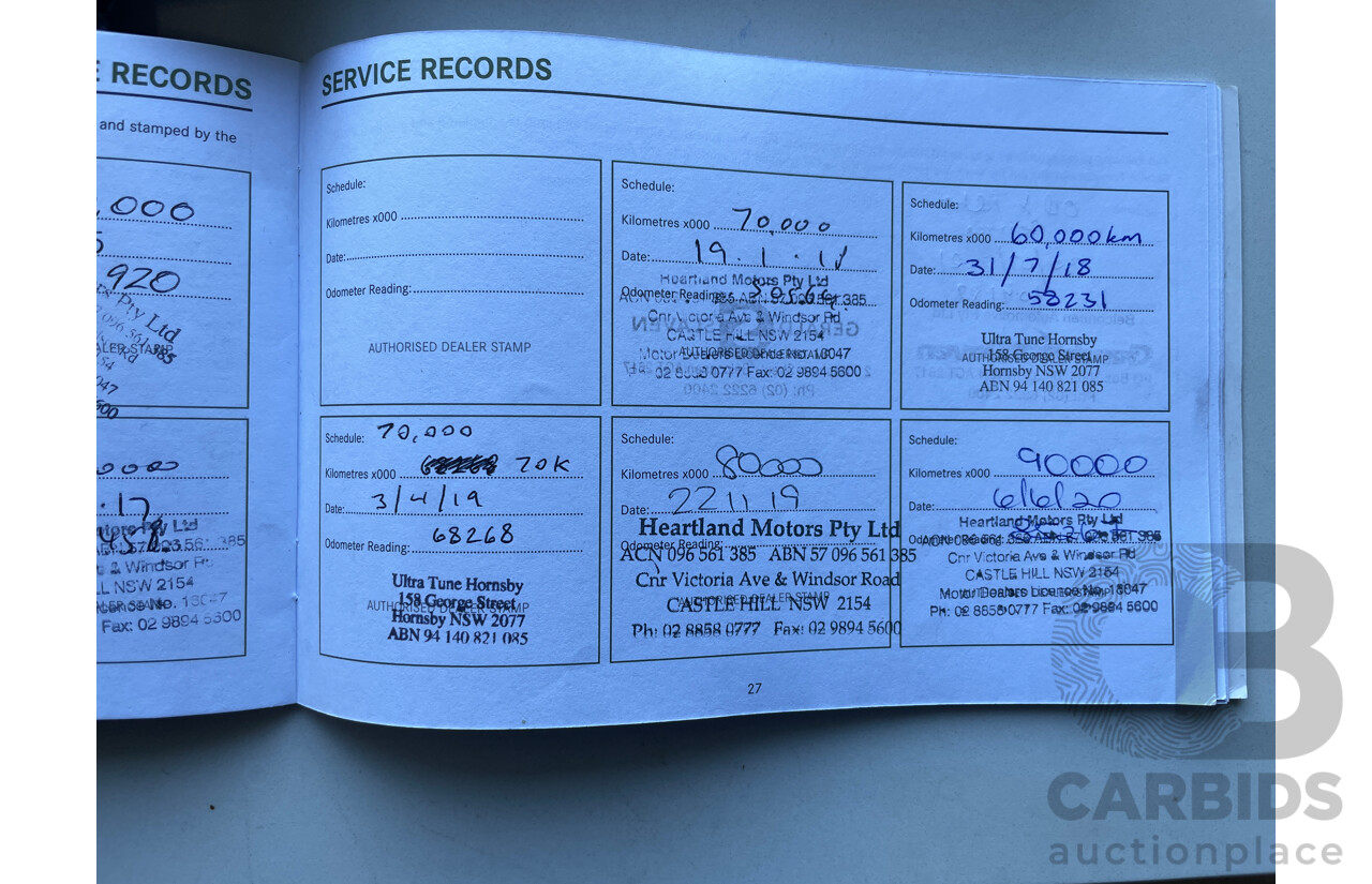 8/2014 Jeep Grand Cherokee Limited (4x4) WK MY14 4d Wagon Black 3.0L