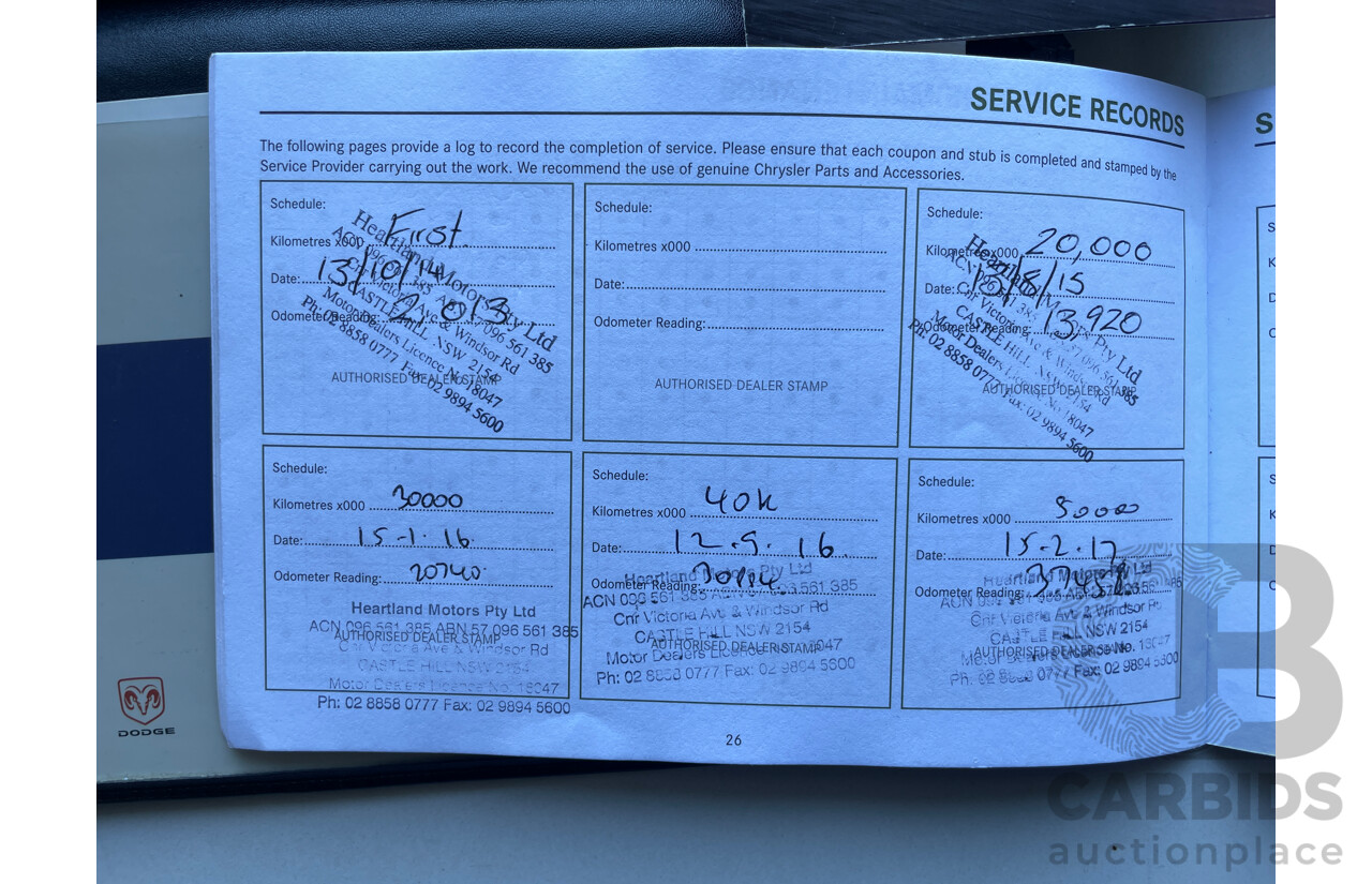 8/2014 Jeep Grand Cherokee Limited (4x4) WK MY14 4d Wagon Black 3.0L