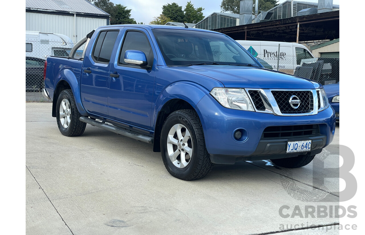 4/2013 Nissan Navara ST (4x4) D40 - Lot 1451982 | CARBIDS