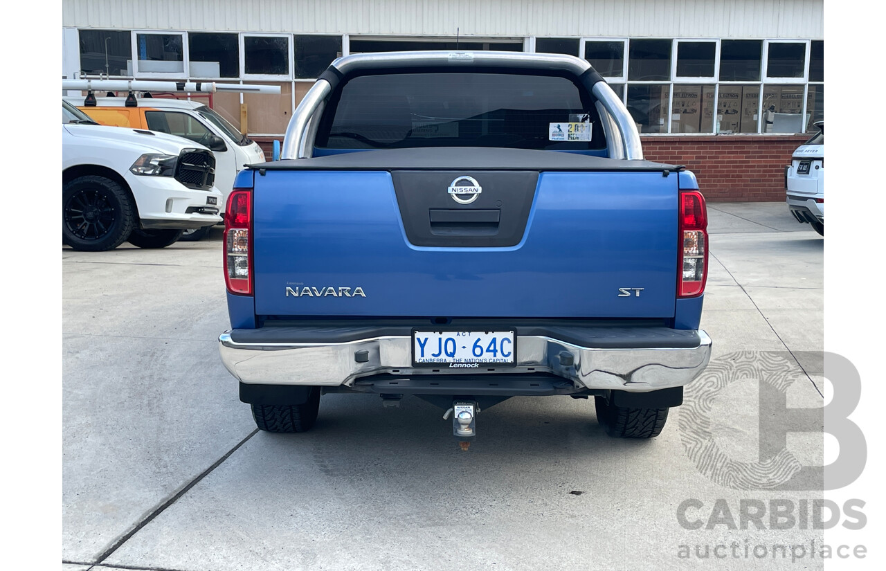 4/2013 Nissan Navara ST (4x4) D40 - Lot 1451982 | CARBIDS
