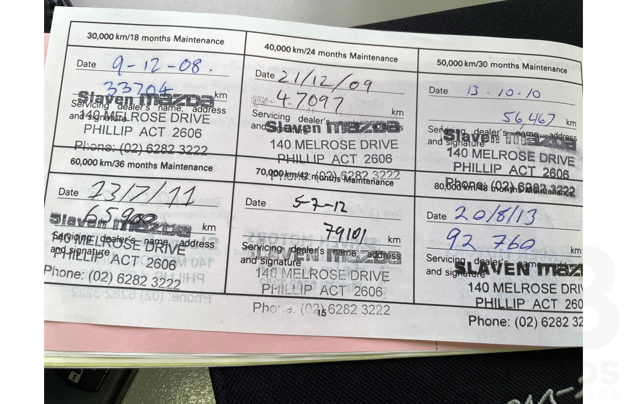 12/2005 Mazda Mazda3 MAXX Sport BK 5d Hatchback Grey 2.0L