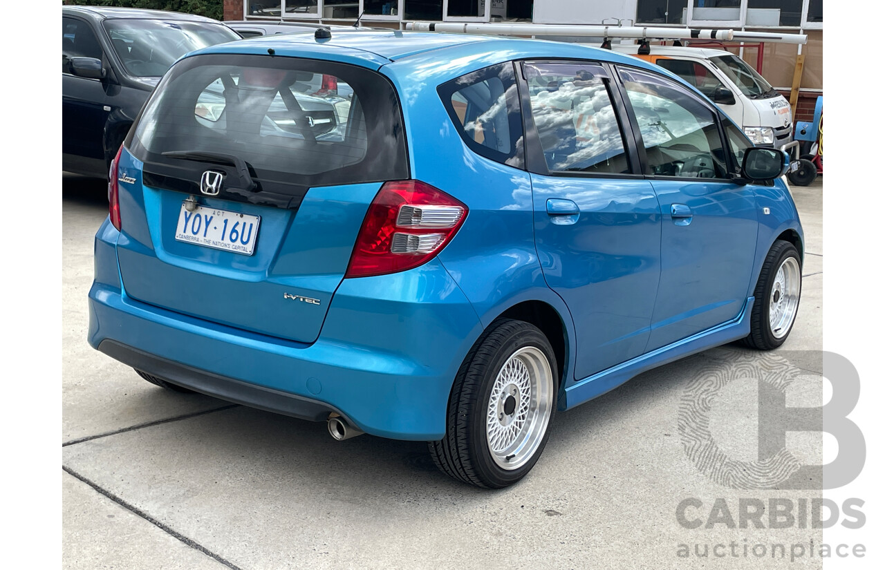 7/2008 Honda Jazz VTi GE 5d Hatchback Blue 1.5L