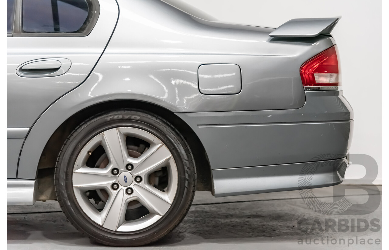 4/2003 Ford Falcon XR8 BA 4d Sedan Silver 5.4L V8