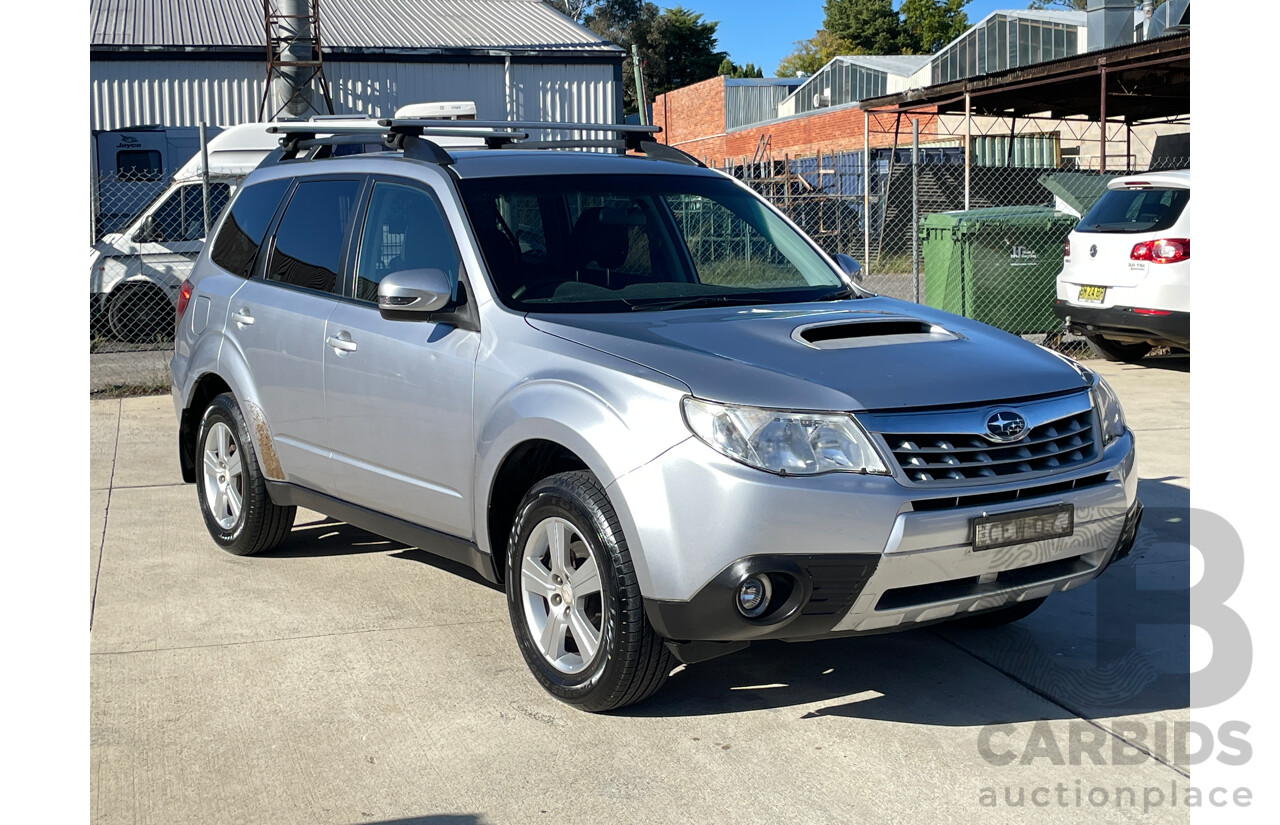 2/2012 Subaru Forester 2.0D MY12 4d Wagon Silver 2.0L