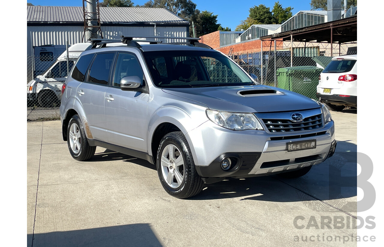 2/2012 Subaru Forester 2.0D MY12 4d Wagon Silver 2.0L