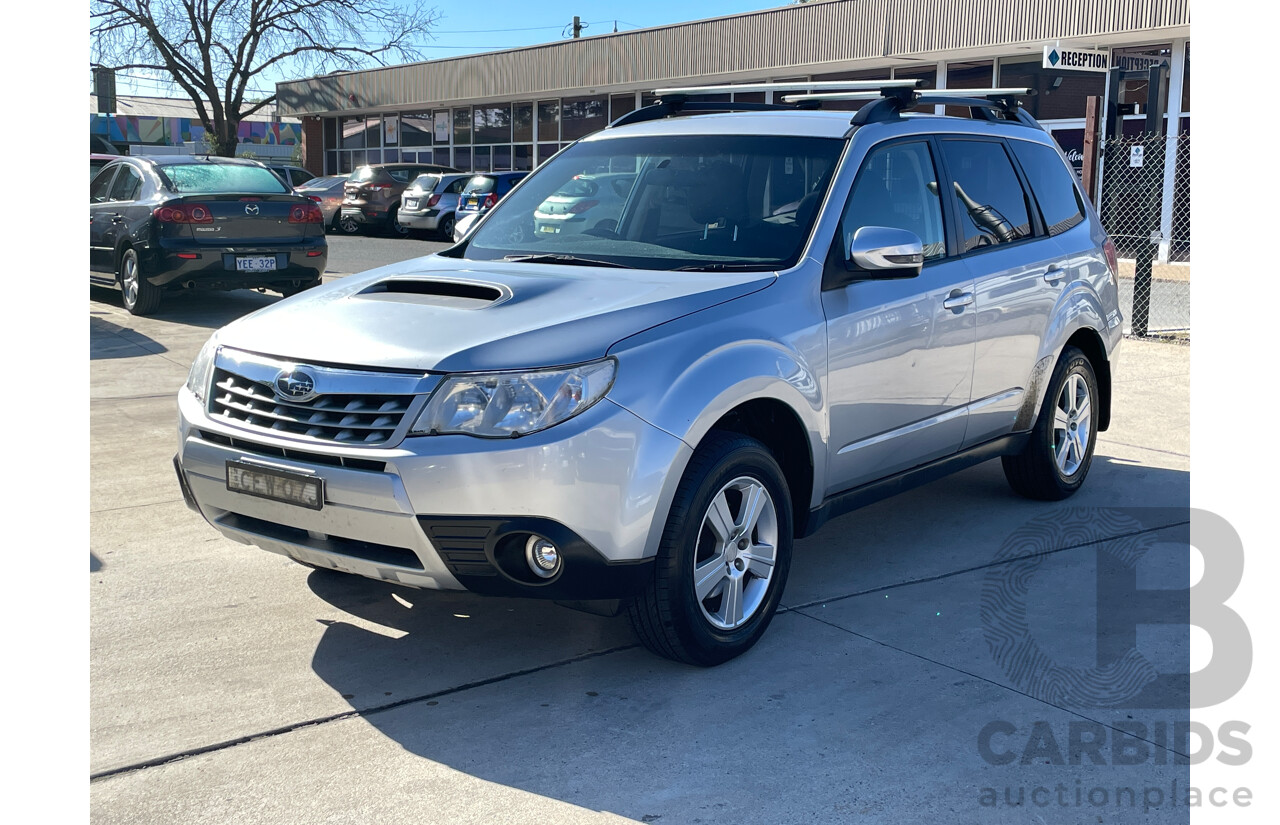 2/2012 Subaru Forester 2.0D MY12 4d Wagon Silver 2.0L