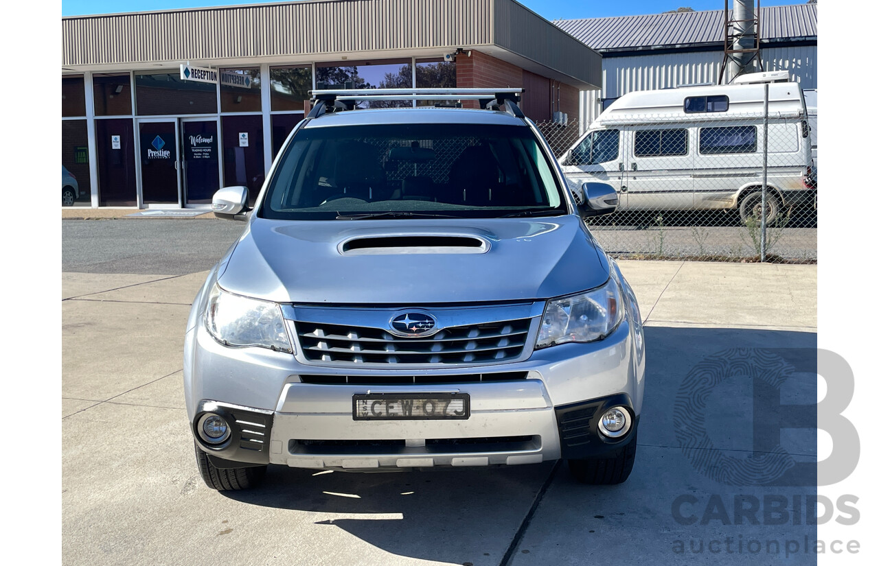 2/2012 Subaru Forester 2.0D MY12 4d Wagon Silver 2.0L