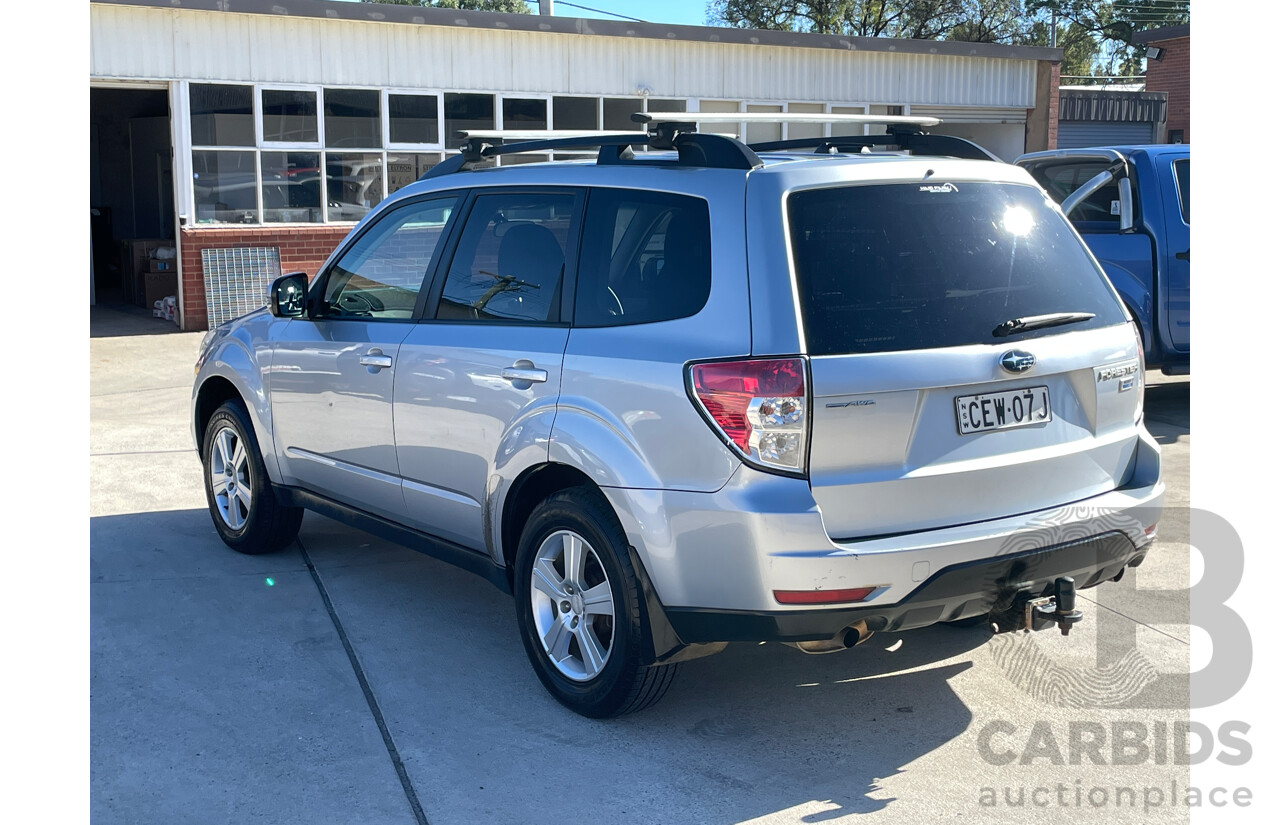 2/2012 Subaru Forester 2.0D MY12 4d Wagon Silver 2.0L