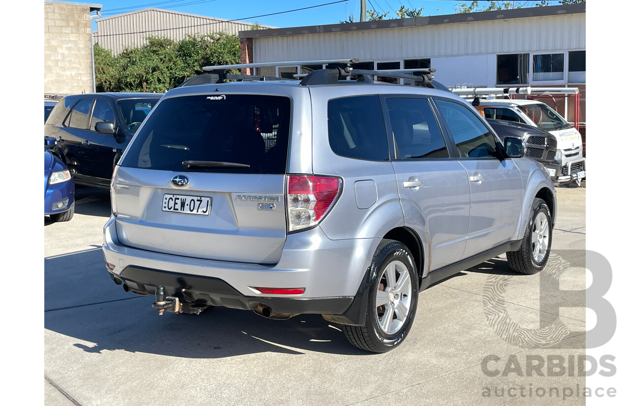 2/2012 Subaru Forester 2.0D MY12 4d Wagon Silver 2.0L