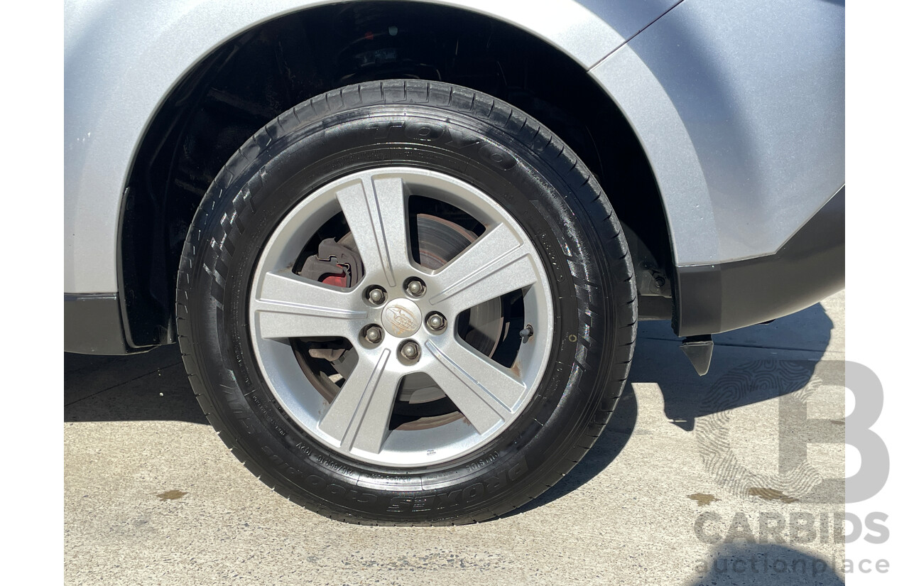 2/2012 Subaru Forester 2.0D MY12 4d Wagon Silver 2.0L