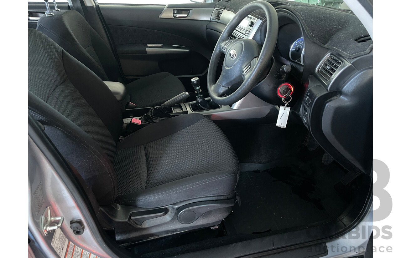 2/2012 Subaru Forester 2.0D MY12 4d Wagon Silver 2.0L