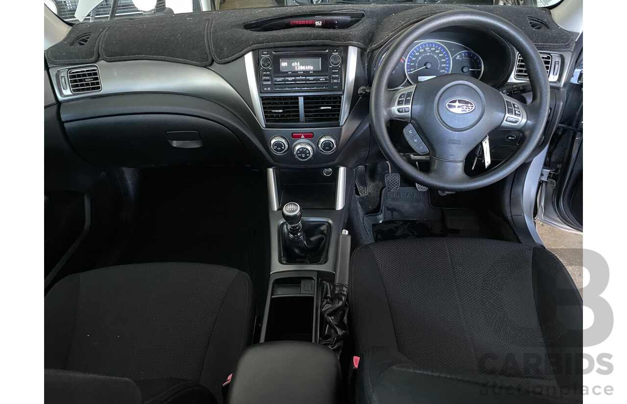 2/2012 Subaru Forester 2.0D MY12 4d Wagon Silver 2.0L