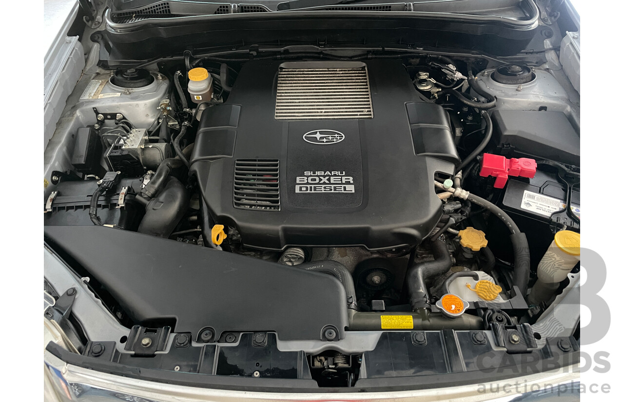 2/2012 Subaru Forester 2.0D MY12 4d Wagon Silver 2.0L