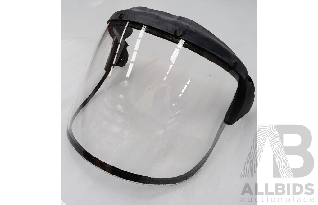 Pureflo Clear Perspex Face Shields - Lot of 6