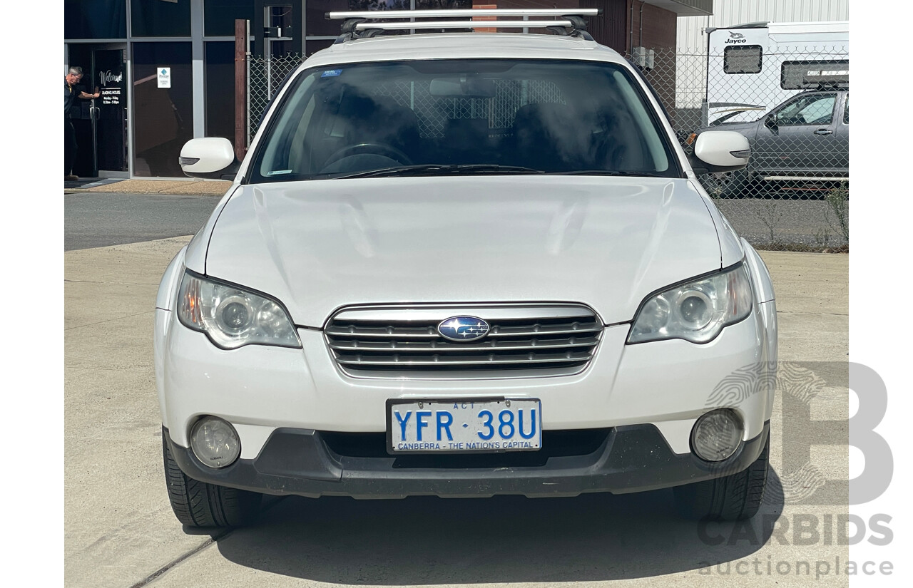 02/2009 Subaru Outback 2.5i MY09 4d Wagon White 2.5L
