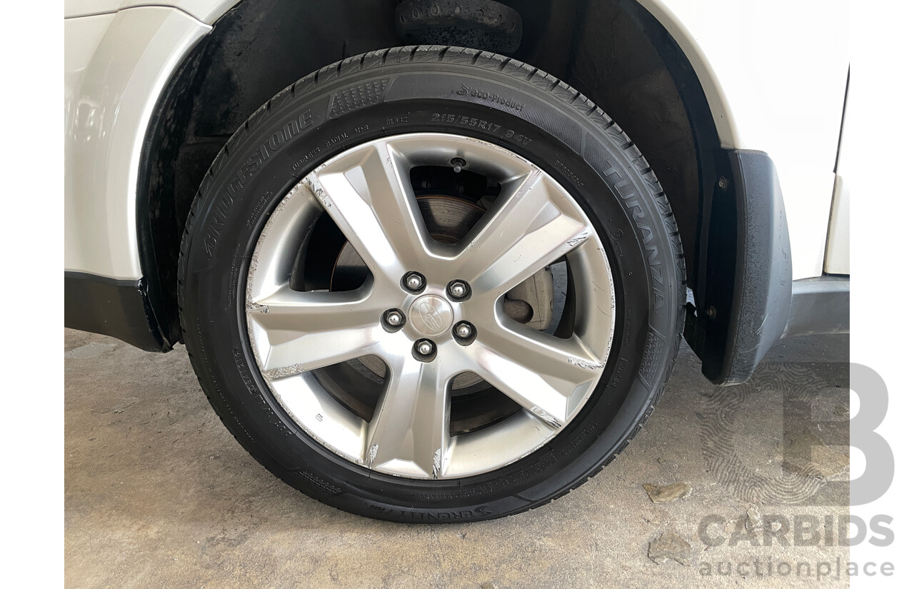 02/2009 Subaru Outback 2.5i MY09 4d Wagon White 2.5L