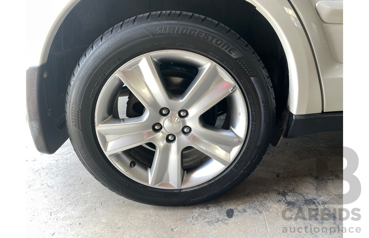 02/2009 Subaru Outback 2.5i MY09 4d Wagon White 2.5L