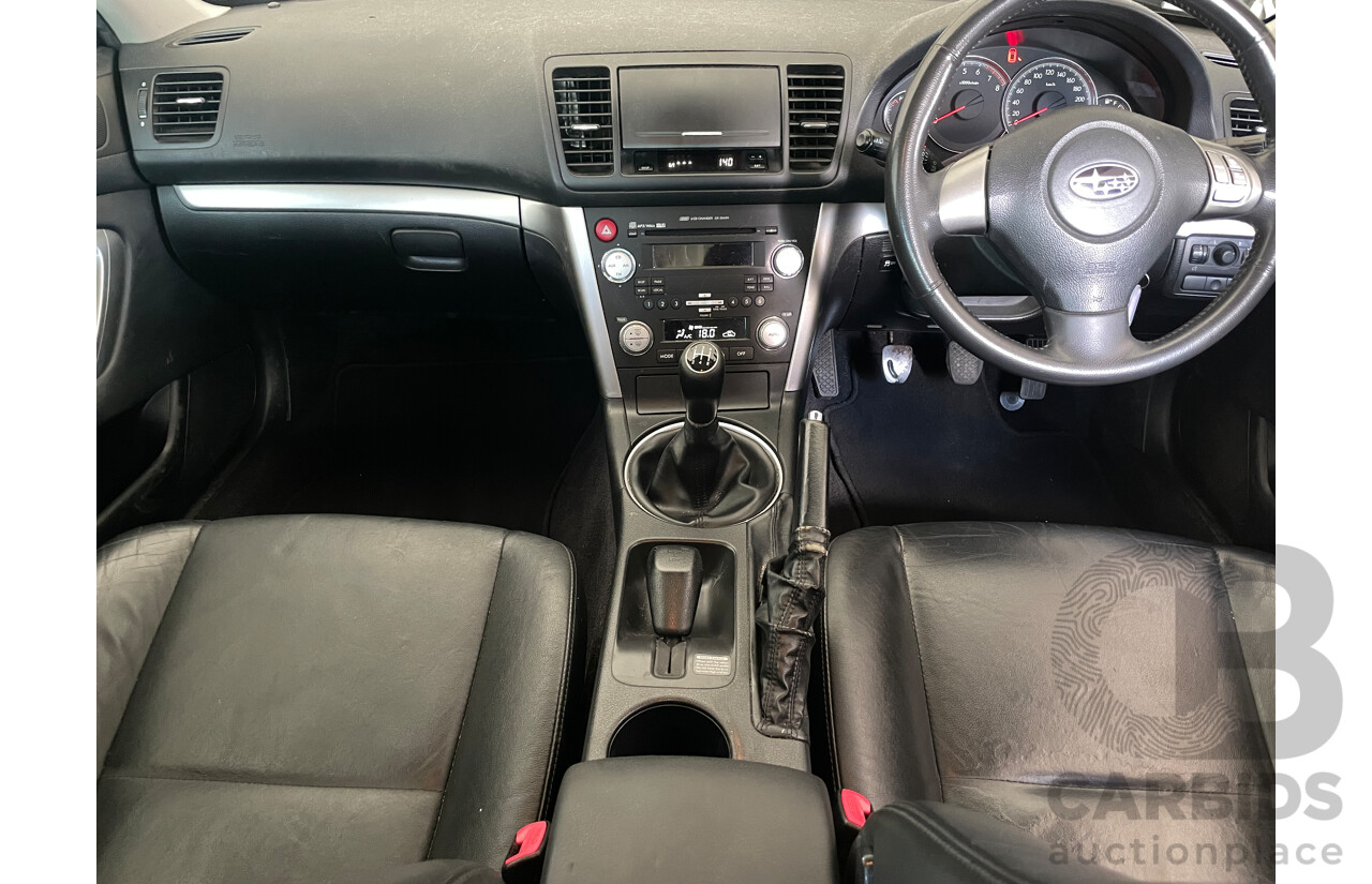 02/2009 Subaru Outback 2.5i MY09 4d Wagon White 2.5L