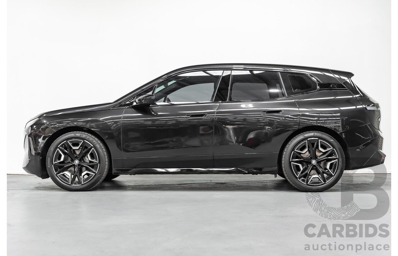 08/2022 BMW iX xDrive40 Sport (AWD) I20 4d Wagon Black - Dedicated Electric