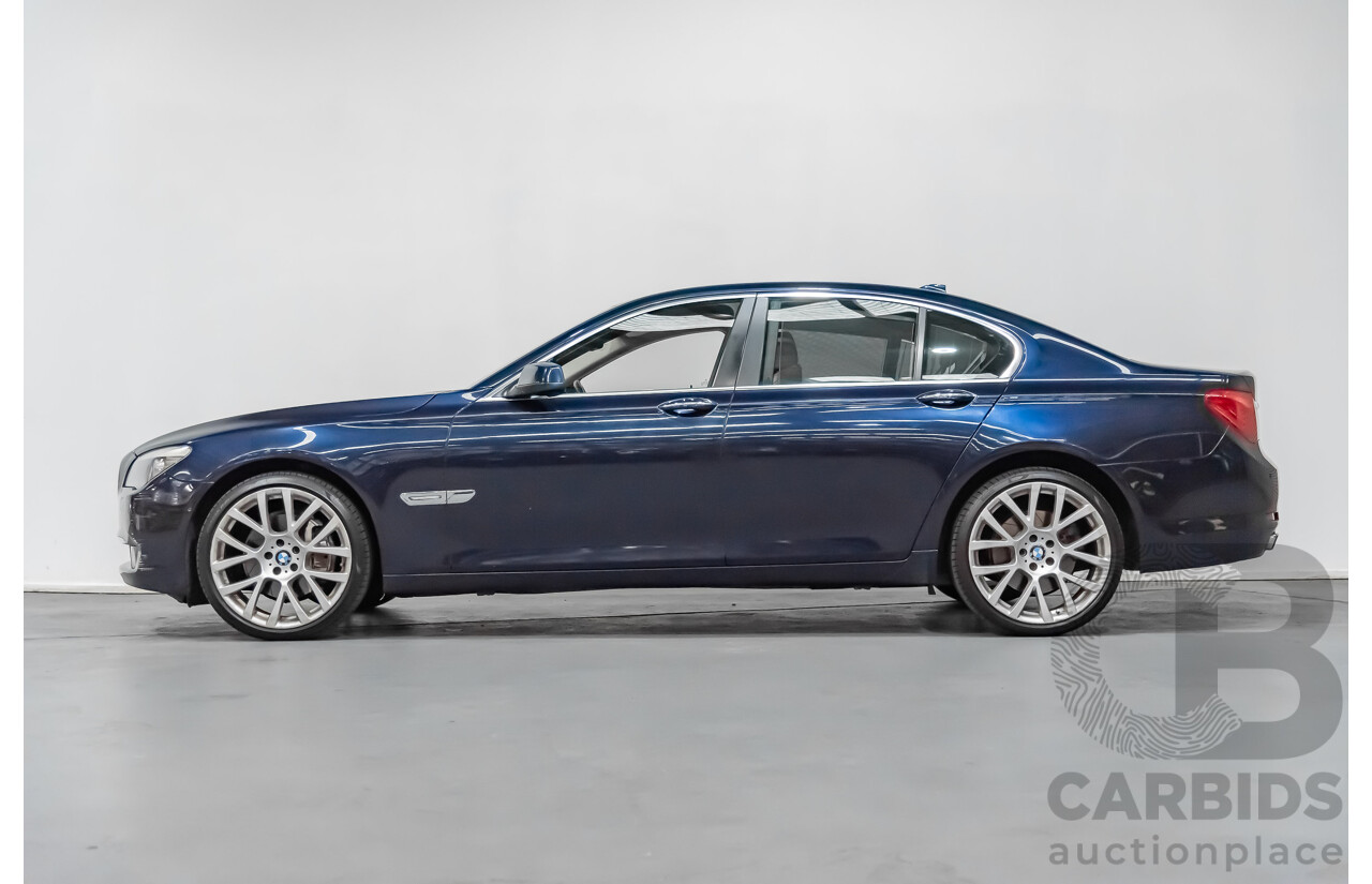 6/2009 BMW 740i F01 4d Sedan Blue 3.0L Turbo